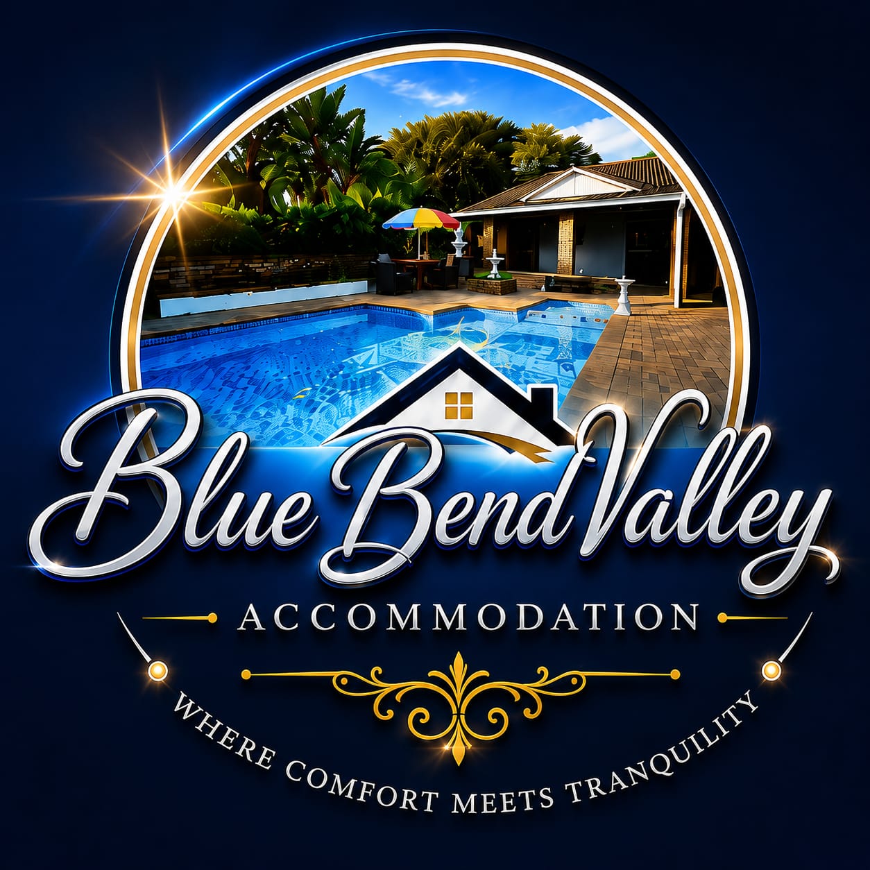 Blue Bend Valley Accommodation logo